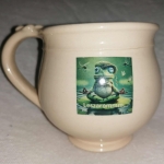  Egyedi matricás csésze