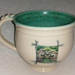  Egyedi matricás csésze